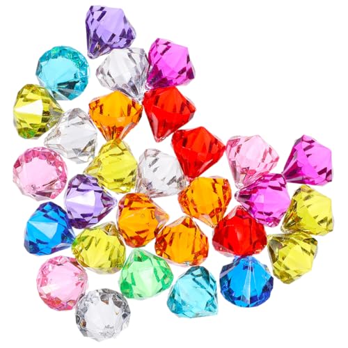 SHOWERORO 100 Stück Acryl-Diamant-Edelsteine für Jungen Und Mädchen Schatzgeschenk Dekoratives Edelstein-Spielzeug Diamant-edelstein-schmuckset Zufällige Farbe SHOWERORO 100 Stück Acryl-Diamant-Edelsteine für Jungen Und Mädchen Schatzgeschenk Dekoratives Edelstein-Spielzeug Diamant-edelstein-schmuckset Zufällige Farbe von SHOWERORO