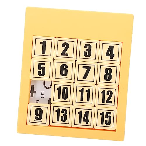 SHOWERORO Digitale Huarong -straßenspiele Puzzle- Zahlenschieberätsel Zahlenrätsel Foliennummernrätsel Zahlenschiebepuzzle Mathe- Schiebepuzzlespiel Gelb Plastik SHOWERORO Digitale Huarong -straßenspiele Puzzle- Zahlenschieberätsel Zahlenrätsel Foliennummernrätsel Zahlenschiebepuzzle Mathe- Schiebepuzzlespiel Gelb Plastik von SHOWERORO