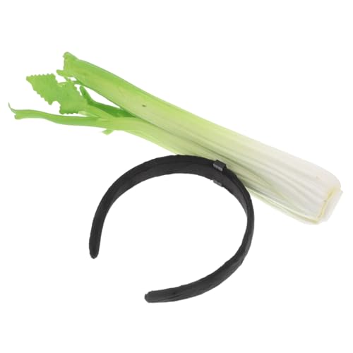 SHOWERORO Celery Haarband Lustiger -haarschmuck Für Halloween Kindergeburtstag Cosplay Und Partys Auffälliges Und Bequemes Accessoire Für Altersgruppen von SHOWERORO