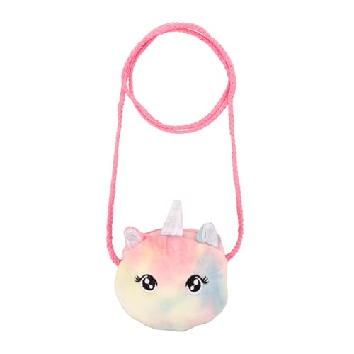 SHOWERORO Plüsch Einhorn Umhängetasche für Mädchen Weiche Leichte Crossbody Geldbörse mit Langem Riemen Bunte Tragbare Münztasche als Geschenk SHOWERORO Plüsch Einhorn Umhängetasche für Mädchen Weiche Leichte Crossbody Geldbörse mit Langem Riemen Bunte Tragbare Münztasche als Geschenk von SHOWERORO