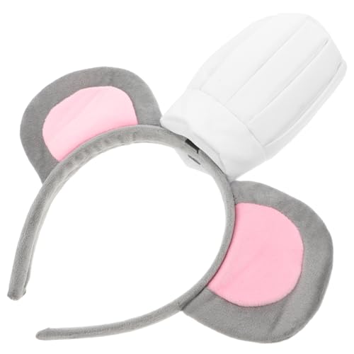 SHOWERORO Weiches Bequemes Stirnband Mit Mausohren Für Weihnachten Halloween Geburtstagsparty Cosplay Für Erwachsene Jungen Und Mädchen Frauen von SHOWERORO