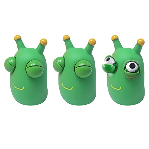 SHOWHEEL 3 pcs Squeeze-Spielzeug,Squishy Büro-Stress-Spielzeug,Squeeze Toy,Stressball Erwachsene,Popping Out Eyes Squeeze Toys,Funny Grass Worm Pinch Toy Insekten Squeeze Spielzeug Stress Ball SHOWHEEL 3 pcs Squeeze-Spielzeug,Squishy Büro-Stress-Spielzeug,Squeeze Toy,Stressball Erwachsene,Popping Out Eyes Squeeze Toys,Funny Grass Worm Pinch Toy Insekten Squeeze Spielzeug Stress Ball von SHOWHEEL