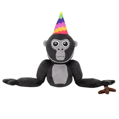 SHOWHEEL Gorilla Tag PlüSch, Gorilla Tag Affenplüsch, Soft Gorilla Tag Plüschtier, Gorilla Tag Plüsch-Stoffpuppen Geschenk für Kinder und Fans zum Geburtstag, Halloween und Weihnachten von SHOWHEEL