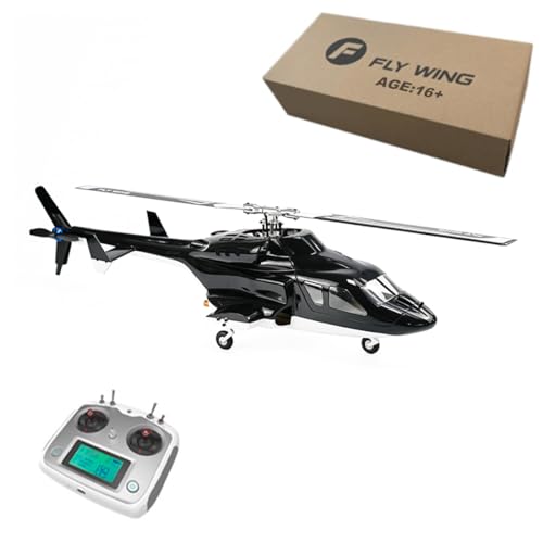 SHOYDID Airwolf RC Hubschrauber für Erwachsene, FW450L 2.4G 6CH Ferngesteuerter Hubschrauber mit GPS Positionierung, Bürstenloser Motor (Modus 2/Linkshänder-Flugsteuerung) von SHOYDID