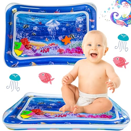 Wasserspielmatte Spielzeug, wasserspielmatte Kind, Kind wassermatte, Geeignet für Kinder von 3 6 9 Monaten, Spaßaktivitäten Das Stimulationswachstum Ihres Kinds Wasserspielmatte Spielzeug, wasserspielmatte Kind, Kind wassermatte, Geeignet für Kinder von 3 6 9 Monaten, Spaßaktivitäten Das Stimulationswachstum Ihres Kinds von SHRADS