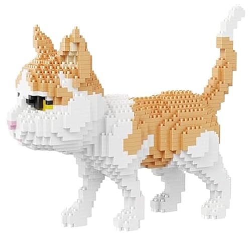SHROKED Micro Bausteine Cat- DIY, Mini Klemmbausteine, Kreatives Spielzeug Für Erwachsene & Kinder-6623 SHROKED Micro Bausteine Cat- DIY, Mini Klemmbausteine, Kreatives Spielzeug Für Erwachsene & Kinder-6623 von SHROKED