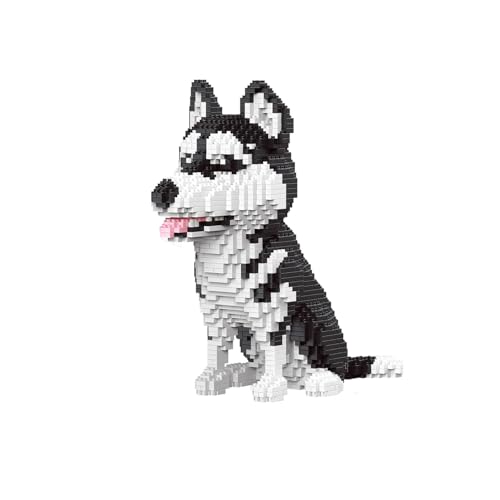SHROKED Micro Bausteine Hund - DIY, Mini Klemmbausteine, Kreatives Spielzeug Für Erwachsene & Kinder-6112 von SHROKED