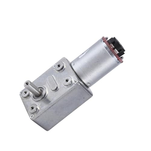 SHUAIGUO 12 -V -Getriebemotor mit Encoder Wurm Wurm Getrieberreduzierung Motor Selbstverriegelung Niedriger Rausch und Lange Lebensdauer für Robotikautomatisierung und Projekte (10 U/min) von SHUAIGUO