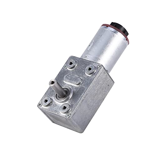SHUAIGUO 12 -V -Getriebemotor mit Encoder Wurm Wurm Getrieberreduzierung Motor Selbstverriegelung Niedriger Rausch und Lange Lebensdauer für Robotikautomatisierung und Projekte (20 U/min) von SHUAIGUO