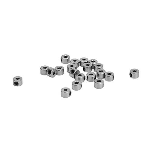 SHUAIGUO 20 -teilige Fahrradstopper -Radkragen 2,1 Mm Edelstahl für RC Flugzeuge und Flugzeugteile SHUAIGUO 20 -teilige Fahrradstopper -Radkragen 2,1 Mm Edelstahl für RC Flugzeuge und Flugzeugteile von SHUAIGUO