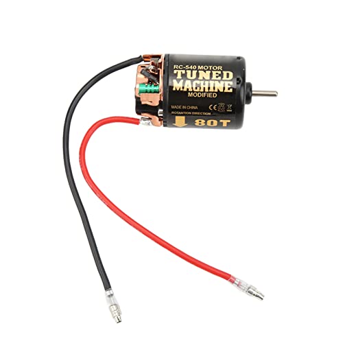 SHUAIGUO 540 Gebürstetem Motor 80T Hohe Drehmoment Niedriger Wärme für 1/10 Skala RC -Crawler Passt Axiale Scx10 -Modelle SHUAIGUO 540 Gebürstetem Motor 80T Hohe Drehmoment Niedriger Wärme für 1/10 Skala RC -Crawler Passt Axiale Scx10 -Modelle von SHUAIGUO