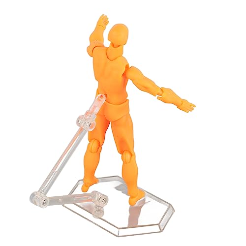 SHUAIGUO Aktionsfigur Körper, PVC -Zeichnen von Schaufensterpuppen, Anpassbare Posen, Desktop -Dekoration, Fotografie Requisition, für Skizzenpraxis und Künstlerische Bemühungen (Mann) von SHUAIGUO