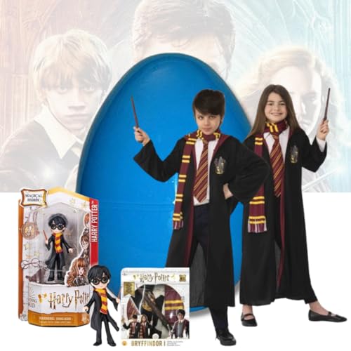 Pasqualone Osterei für Kinder, mit Überraschungen, Plüsch und Spielzeug, 5 Stück (Harry) von SHUFFLE