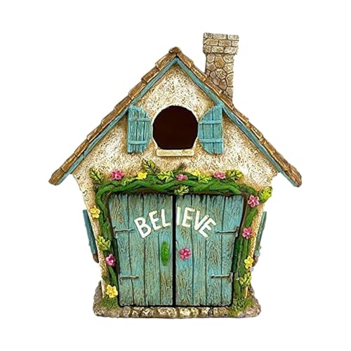 Feengarten-Miniaturen, Zwerg, Fenster, Tür, Anhänger, leuchtet im Dunkeln, kreative Ornamente, Basteln, Feengarten-Dekorationen (2) von SHUIXIAYUE