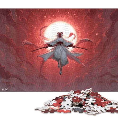 Amaterasu Holzpuzzles Für Erwachsene 500 Teile Geburtstagsgeschenk Family Challenging Games Lernspiel Wohnkultur Stress Relief 500pcs (52x38cm) von SHUNXIFQ