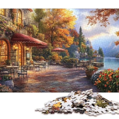 Comer See Erwachsene Holzpuzzless 300 Teile Home Decor Lernspiel Geburtstagsgeschenk Family Challenging Games Stress Relief Toy 300pcs (40x28cm) von SHUNXIFQ