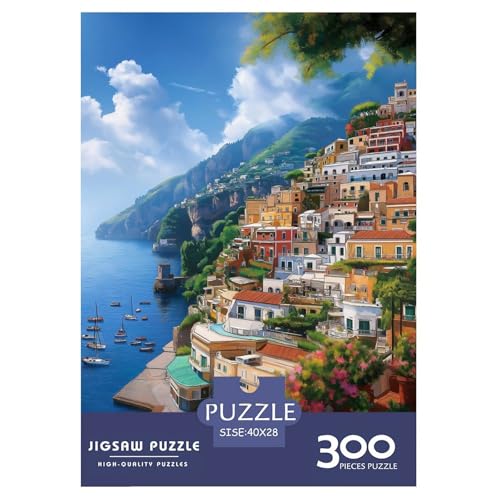 Comer See Holzpuzzles 300 Teile Erwachsene Home Decor Family Challenging Games Geburtstagsgeschenk Educational Game Entspannung Und Intelligenz 300pcs (40x28cm) von SHUNXIFQ