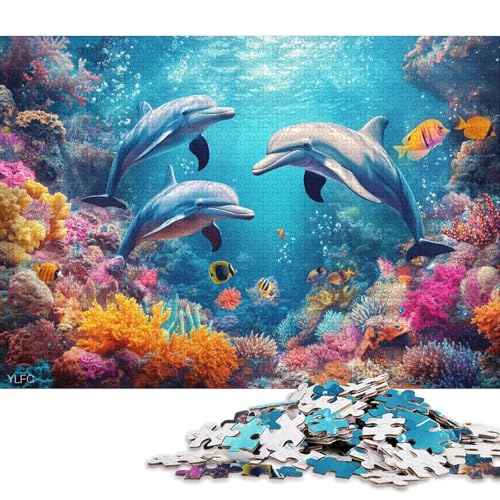 Die Schönheit des Ozeans Holzpuzzles 1000 Teile Erwachsene Wohnkultur Geschicklichkeitsspiel Für Die Ganze Familie Lernspiel Geburtstagsgeschenk Stress Relief 1000pcs (75x50cm) von SHUNXIFQ
