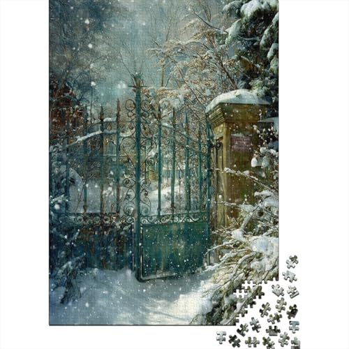 Fischerdorf Holzpuzzles Erwachsene 1000 Teile Lernspiel Geschicklichkeitsspiel Für Die Ganze Familie Geburtstagsgeschenk Home Decor Stress Relief 1000pcs (75x50cm) von SHUNXIFQ