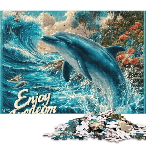 Freiheit genießen Holzpuzzles 1000 Teile Erwachsene Home Decor Family Challenging Games GeburtHirschsgeschenk Lernspiel Entspannung Und Intelligenz 1000pcs (75x50cm) von SHUNXIFQ