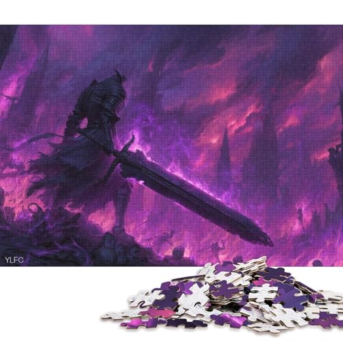 Gotik Holzpuzzles 1000 Teile Erwachsene Wohnkultur Geburtstagsgeschenk Geschicklichkeitsspiel Für Die Ganze Familie Lernspiel Stress Relief 1000pcs (75x50cm) von SHUNXIFQ