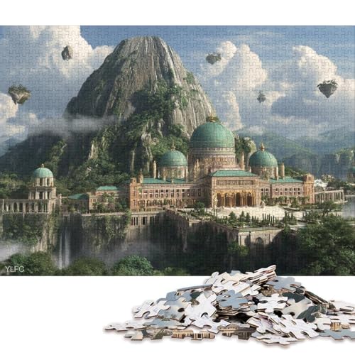 Griechisch-römisch Holzpuzzles Erwachsene 1000 Teile Moderne Wohnkultur Geburtstagsgeschenk Educational Game Family Challenging Games Stress Relief 1000pcs (75x50cm) von SHUNXIFQ