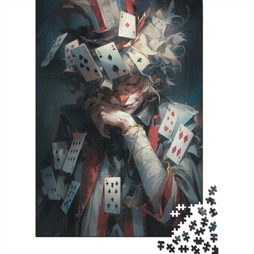 Joker Card Holzpuzzles 1000 Teile Erwachsene Moderne Wohnkultur Family Challenging Games Lernspiel Geburtstagsgeschenk Entspannung Und Intelligenz 1000pcs (75x50cm) von SHUNXIFQ