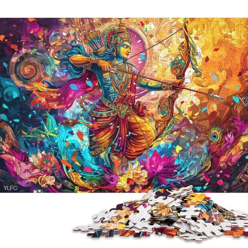 Kamadev Holzpuzzless Für Erwachsene 1000 Teile Family Challenging Games Wohnkultur Geburtstagsgeschenk Lernspiel Stress Relief Toy 1000pcs (75x50cm) von SHUNXIFQ