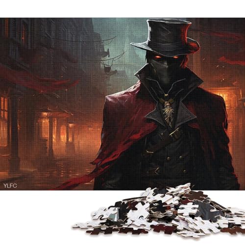 Killer Holzpuzzles Für Erwachsene 300 Teile Family Challenging Games Geburtstagsgeschenk Lernspiel Wohnkultur Stress Relief 300pcs (40x28cm) von SHUNXIFQ