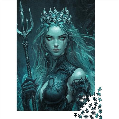 König des Ozeans Holzpuzzless 1000 Teile Erwachsene Lernspiel Moderne Wohnkultur Family Challenging Games Geburtstagsgeschenk Stress Relief Toy 1000pcs (75x50cm) von SHUNXIFQ