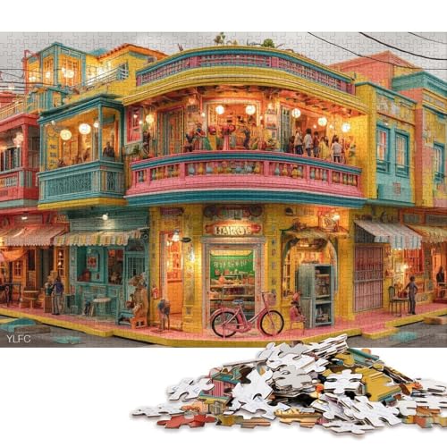 Kolumbien Holzpuzzles 1000 Teile Erwachsene Wohnkultur Family Challenging Games GeburtHirschsgeschenk Educational Game Stress Relief 1000pcs (75x50cm) von SHUNXIFQ