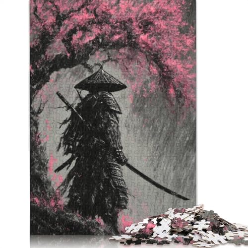 Krieger Holzpuzzles Für Erwachsene 300 Teile Geburtstagsgeschenk Family Challenging Games Lernspiel Wohnkultur Stress Relief 300pcs (40x28cm) von SHUNXIFQ