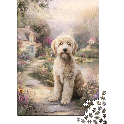 Labrador Holzpuzzles 1000 Teile Für Erwachsene Geburtstagsgeschenk EduKatzeional Game Moderne Wohnkultur Family Challenging Games Stress Relief Toy 1000pcs (75x50cm) von SHUNXIFQ