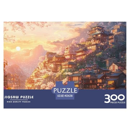 Lake Como Holzpuzzles 300 Teile Für Erwachsene Geburtstagsgeschenk Lernspiel Family Challenging Games Home Decor Entspannung Und Intelligenz 300pcs (40x28cm) von SHUNXIFQ