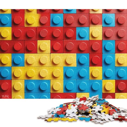 Lego Holzpuzzles 300 Teile Erwachsene Moderne Wohnkultur Family Challenging Games Lernspiel Geburtstagsgeschenk Entspannung Und Intelligenz 300pcs (40x28cm) von SHUNXIFQ