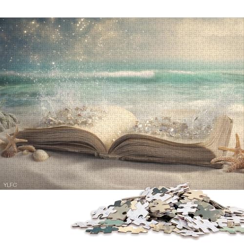 Magisches Buch Holzpuzzless Erwachsene 500 Teile Family Challenging Games Wohnkultur Lernspiel Geburtstagsgeschenk Entspannung Und Intelligenz 500pcs (52x38cm) von SHUNXIFQ