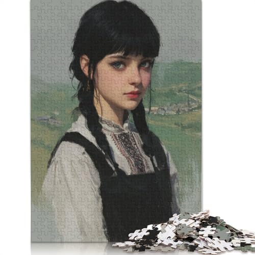 Mittwoch Holzpuzzles 500 Teile Erwachsene Moderne Wohnkultur Family Challenging Games Lernspiel Geburtstagsgeschenk Entspannung Und Intelligenz 500pcs (52x38cm) von SHUNXIFQ