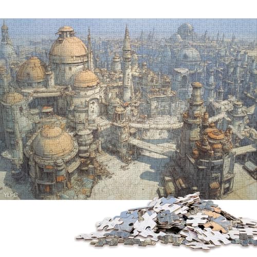 Möbius Holzpuzzless Erwachsene 500 Teile Family Challenging Games Wohnkultur Lernspiel GeburtHirschsgeschenk Entspannung Und Intelligenz 500pcs (52x38cm) von SHUNXIFQ