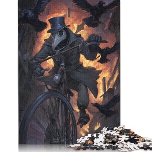 Pestarzt Holzpuzzles Erwachsene 500 Teile Home Decor Family Challenging Games EduKatzeional Game Geburtstagsgeschenk Stress Relief Toy 500pcs (52x38cm) von SHUNXIFQ