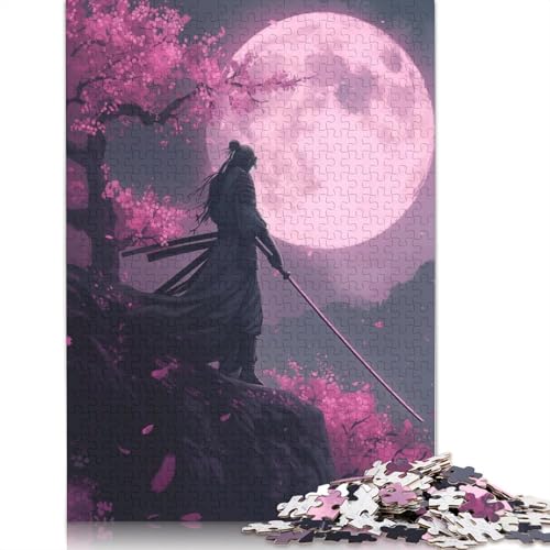 Samurai Holzpuzzles 300 Teile Erwachsene Moderne Wohnkultur Family Challenging Games Lernspiel Geburtstagsgeschenk Entspannung Und Intelligenz 300pcs (40x28cm) von SHUNXIFQ