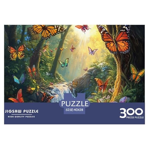 Schöner Garten Holzpuzzles 300 Teile Erwachsene Wohnkultur Family Challenging Games Geburtstagsgeschenk Educational Game Stress Relief 300pcs (40x28cm) von SHUNXIFQ