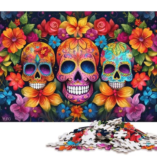 Skelett Holzpuzzless Erwachsene 300 Teile Family Challenging Games Wohnkultur Lernspiel Geburtstagsgeschenk Entspannung Und Intelligenz 300pcs (40x28cm) von SHUNXIFQ