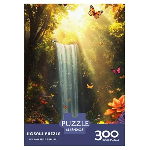 Sonnenaufgang Holzpuzzles 300 Teile Erwachsene Family Challenging Games Moderne Wohnkultur Educational Game Geburtstagsgeschenk Stress Relief 300pcs (40x28cm) von SHUNXIFQ