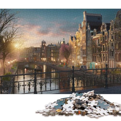Torrens-Lewis-Brücke Holzpuzzless 1000 Teile Erwachsene Lernspiel Moderne Wohnkultur Family Challenging Games GeburtHirschsgeschenk Stress Relief Toy 1000pcs (75x50cm) von SHUNXIFQ