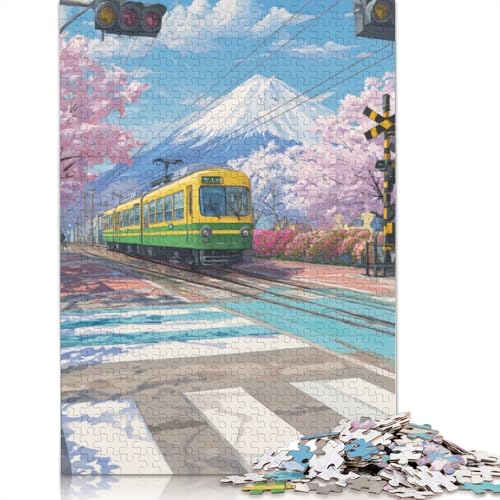 Zebrastreifen Holzpuzzles 300 Teile Erwachsene Wohnkultur Geburtstagsgeschenk Geschicklichkeitsspiel Für Die Ganze Familie Lernspiel Stress Relief 300pcs (40x28cm) von SHUNXIFQ