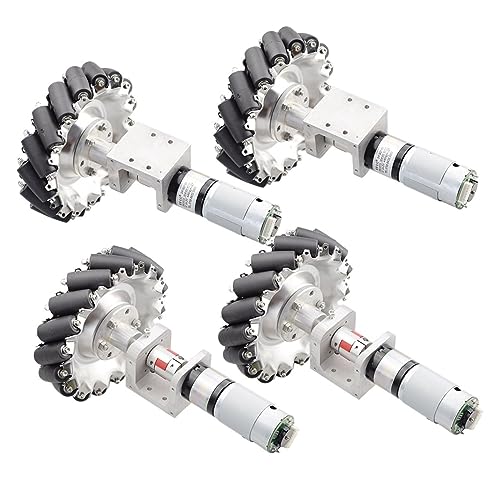 SHYISY High-Tech-Spielzeug 4 Teile/Satz 100 KG GROßE Last Mecanum Rad Mit DC 24 V Geschwindigkeit Encoder Motor for AR-duino DIY Roboter Auto Chassis Handhabung R-OS Forschung SHYISY High-Tech-Spielzeug 4 Teile/Satz 100 KG GROßE Last Mecanum Rad Mit DC 24 V Geschwindigkeit Encoder Motor for AR-duino DIY Roboter Auto Chassis Handhabung R-OS Forschung von SHYISY