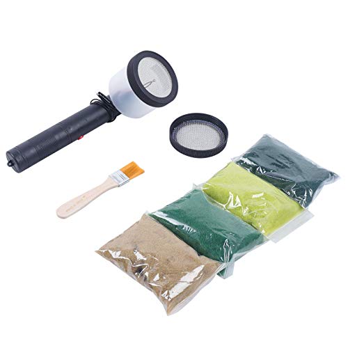 ABS Gras Mini Statisch Beflockung Applikator Bühnentechnik Mini Grasbeflockung Applikator für Gras Landschaftsbau Bühnenbau Modellbau Sandtisch ABS Gras Mini Statisch Beflockung Applikator Bühnentechnik Mini Grasbeflockung Applikator für Gras Landschaftsbau Bühnenbau Modellbau Sandtisch von SHZICMY
