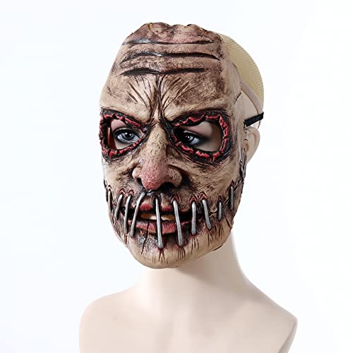 SHZMJL Grimaces Maske, Gruseliger Teufel Cosplay Kopfmaske, Horror Teufel Kopfbedeckung, gruselige Kopfbedeckung Kostüm Big Mouth Ghost Face, Halloween Gruselige Cosplay Party Dekoration Abschlussball SHZMJL Grimaces Maske, Gruseliger Teufel Cosplay Kopfmaske, Horror Teufel Kopfbedeckung, gruselige Kopfbedeckung Kostüm Big Mouth Ghost Face, Halloween Gruselige Cosplay Party Dekoration Abschlussball von SHZMJL