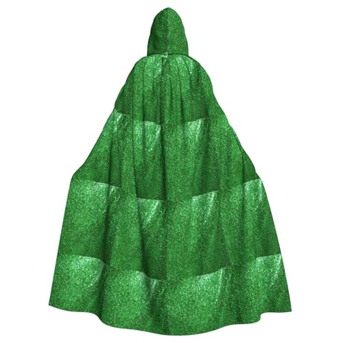 Grüner Pailletten-Umhang mit Kapuze, für Erwachsene, stilvoller Umhang für Karneval, Motto-Partys, Cosplays, Kostüme, Partyzubehör Grüner Pailletten-Umhang mit Kapuze, für Erwachsene, stilvoller Umhang für Karneval, Motto-Partys, Cosplays, Kostüme, Partyzubehör von SHuWeiD