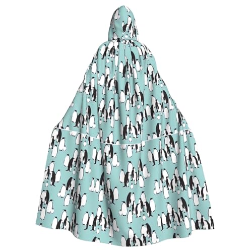 Niedlicher Pinguin-Umhang mit Kapuze, für Erwachsene, stilvoller Umhang für Karneval, Motto-Partys, Cosplays, Kostüme, Partyzubehör Niedlicher Pinguin-Umhang mit Kapuze, für Erwachsene, stilvoller Umhang für Karneval, Motto-Partys, Cosplays, Kostüme, Partyzubehör von SHuWeiD